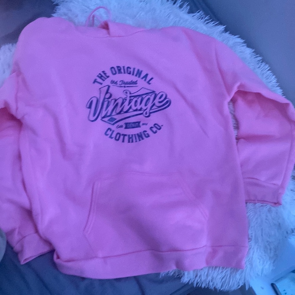 Cute pink hoodie